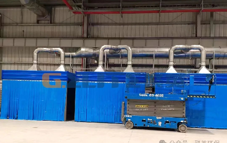 聚英案例丨中汽工程音飛泰國(guó)項(xiàng)目車間焊接煙塵凈化治理